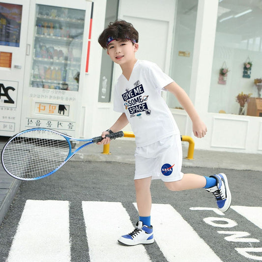 Jupiter Kids Tier One Some Space Print Twin Set / Pair Suit