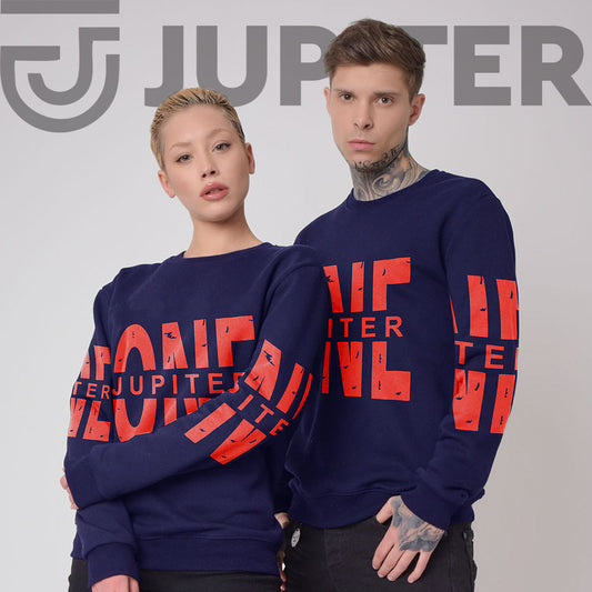 Jupiter One Gloss Print Trendy Unisex Sweat Shirt