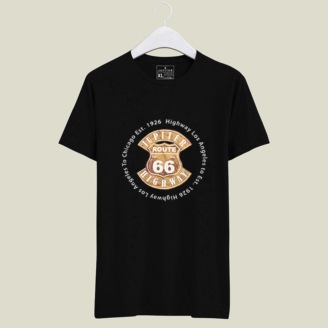 Jupiter Route 66 The First Highway Cotton Tees