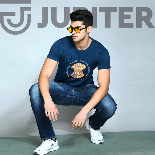 Jupiter Route 66 The First Highway Cotton Tees