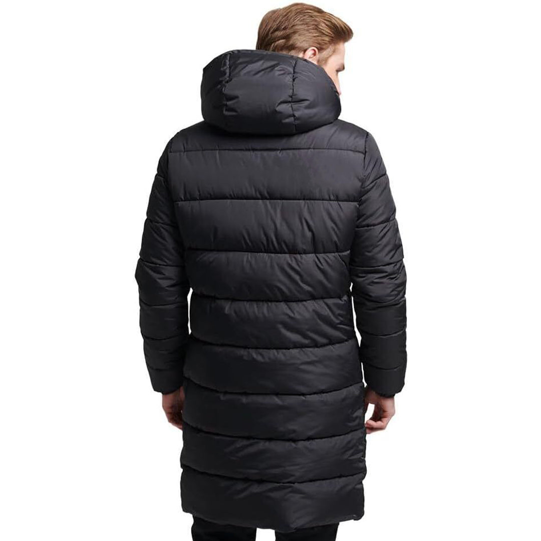 Jupiter Thick Padded Hooded Long Puffer Jacket For Men