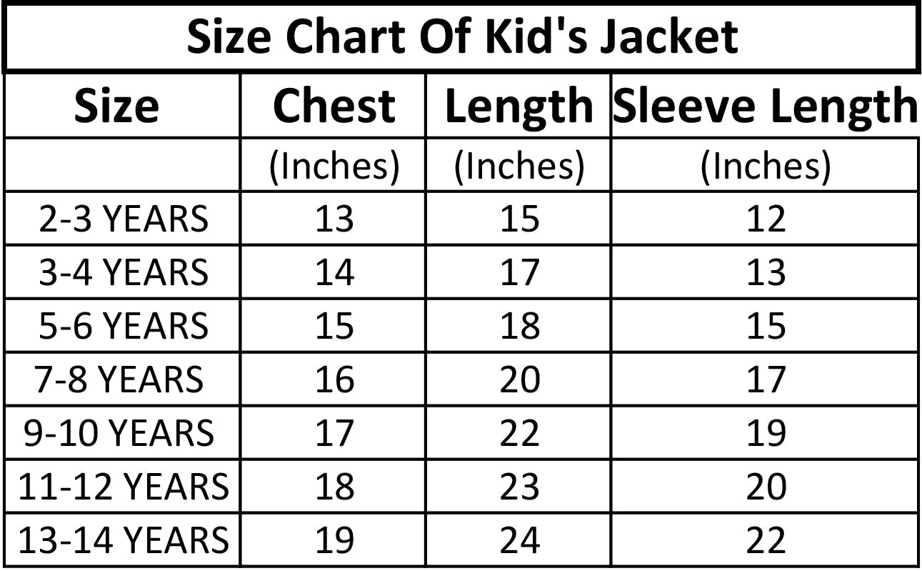 Jupiter Bonded Fleece Sherpa Unisex Jacket For Kids (2-14 Years)