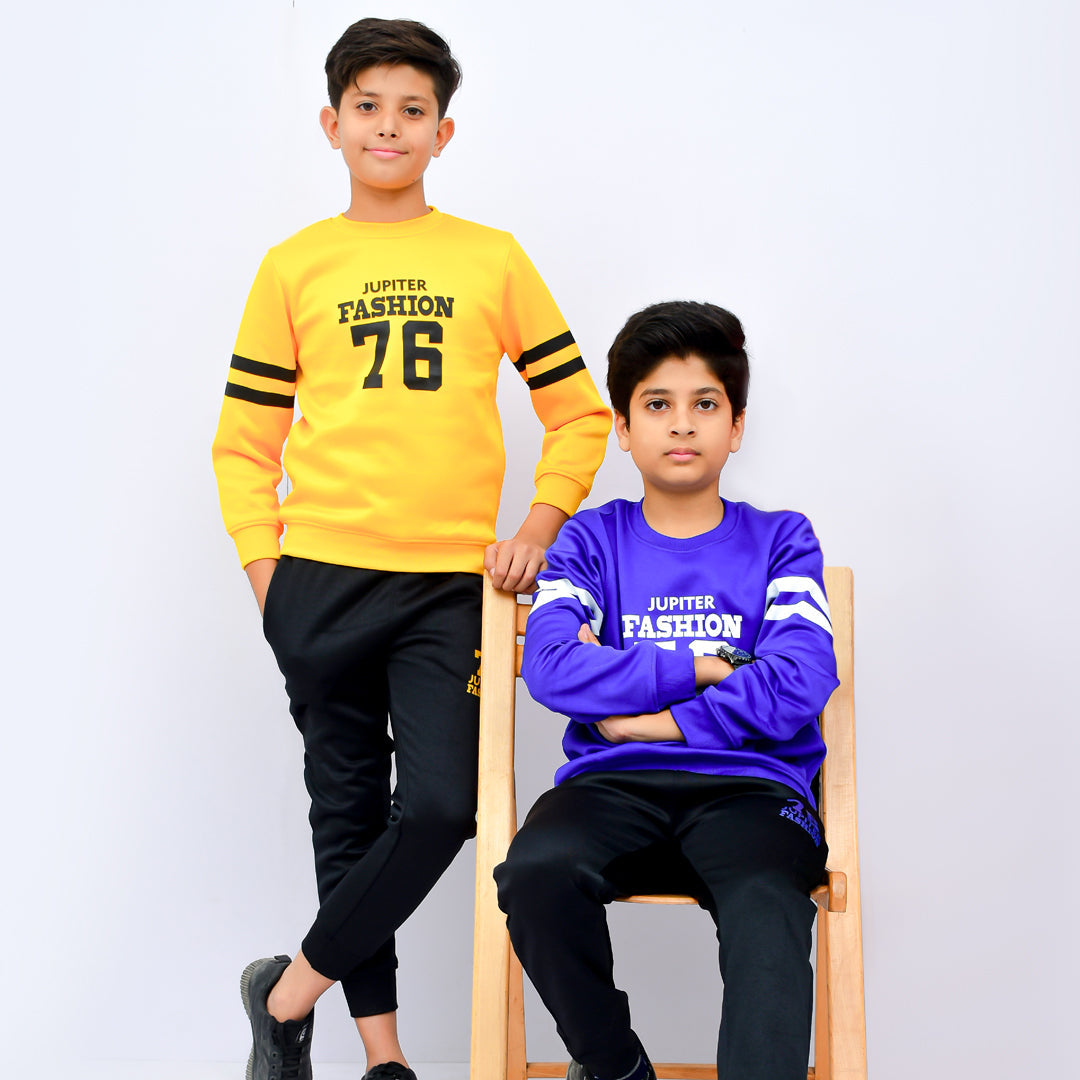 Jupiter Fashion 76 Track Suit Twin Set For Kids 2-14 Years